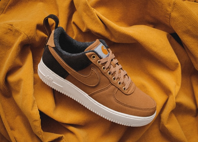 yellow nike